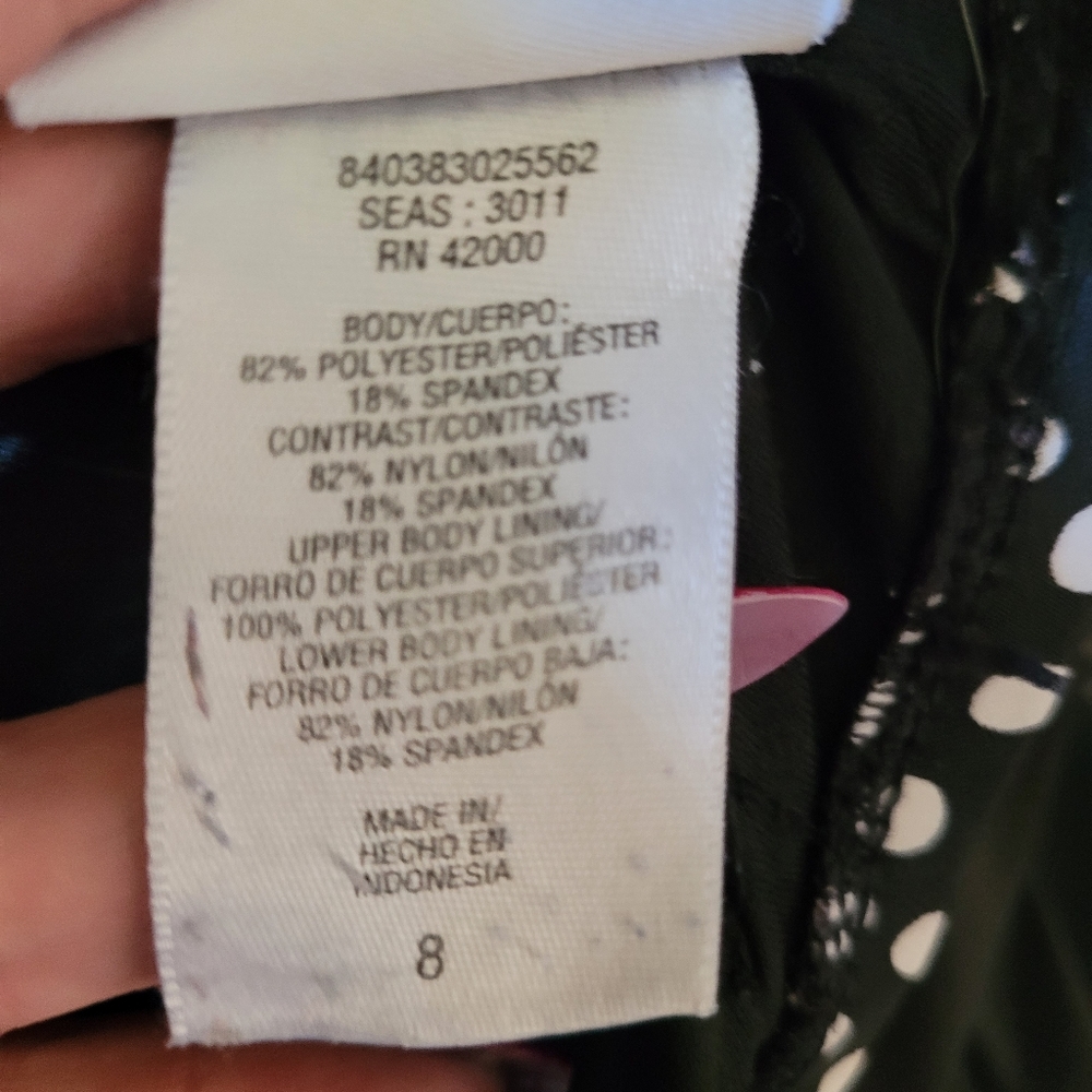 Vintage Jaclyn Smith swim dress Size 8 - Picture 5 of 6